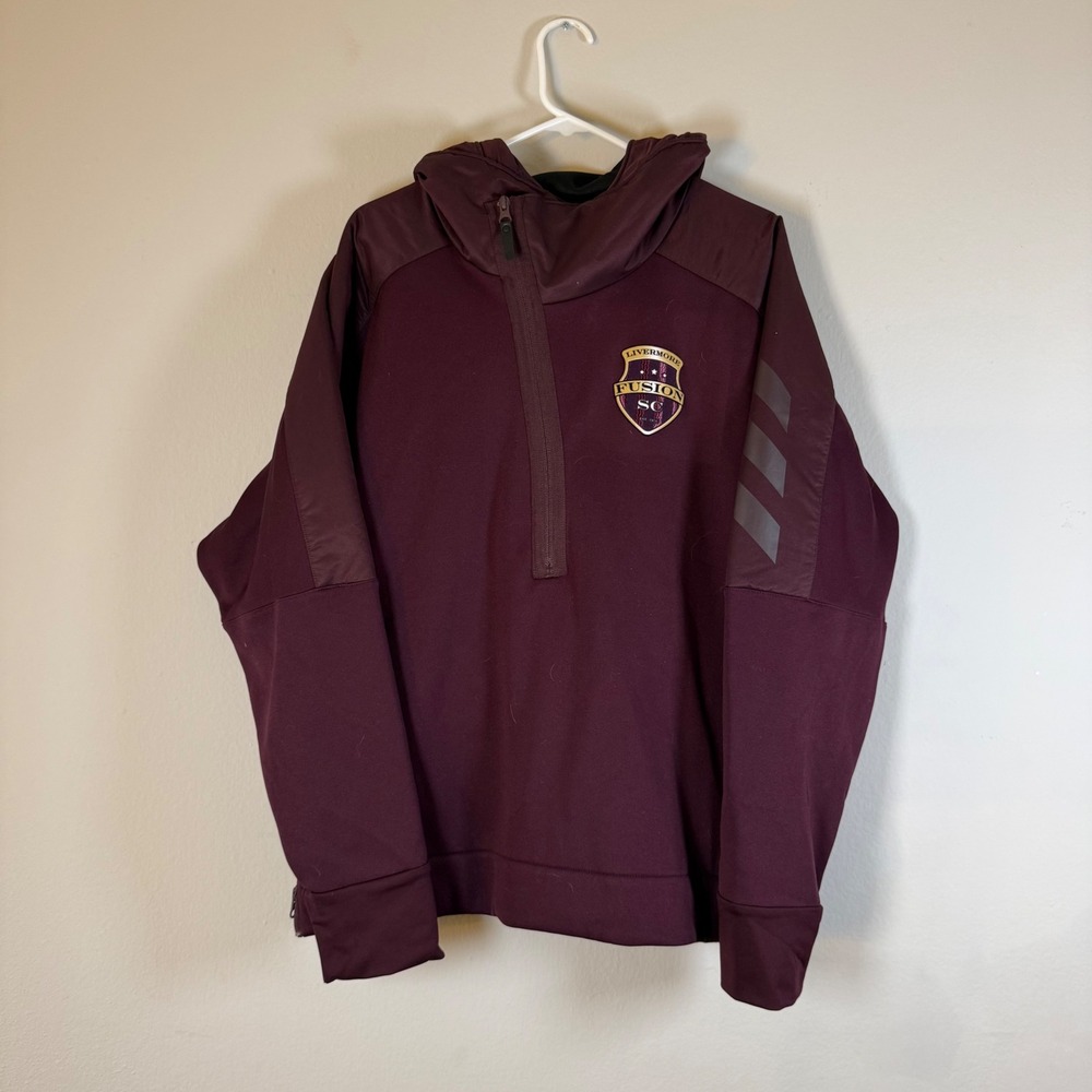 Adidas James Harden Basketball Livermore Fusion SC Hoodie‎ Pullover Men's L